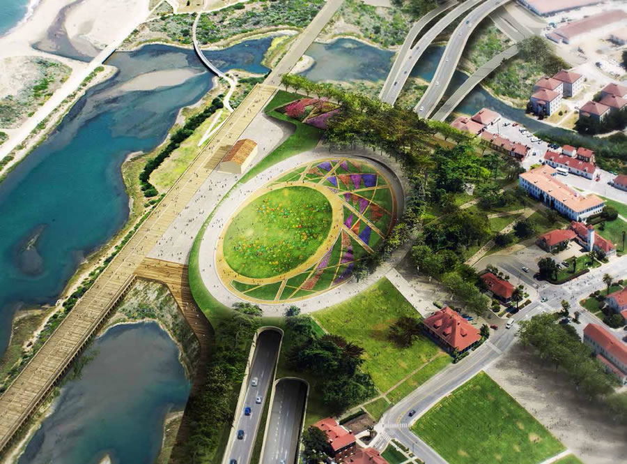 New Presidio Parklands Concept Design - West 8