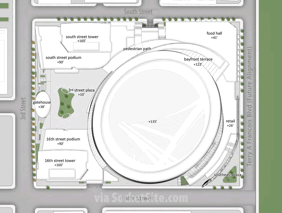 Warriors Arena Redesigned, Enough To Quell Toilet Snark?