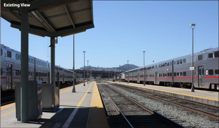 Existing San Francisco Caltrain Station
