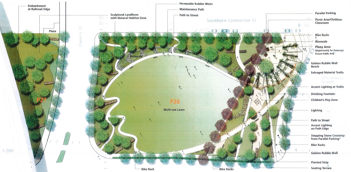 Mission Bay Mariposa Park Plan