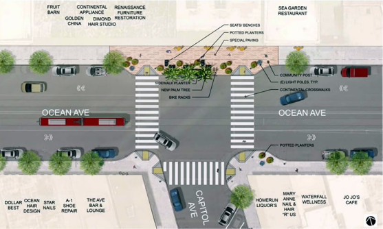 Ocean Avenue Overhaul Taking Shape