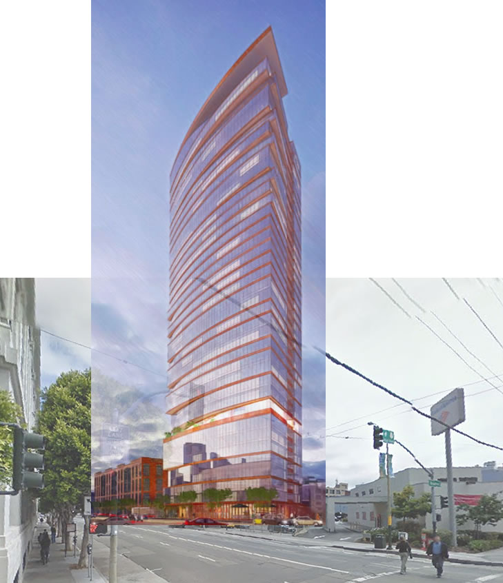 Planning Balks At Proposed Height For Central SoMa Tower(s)