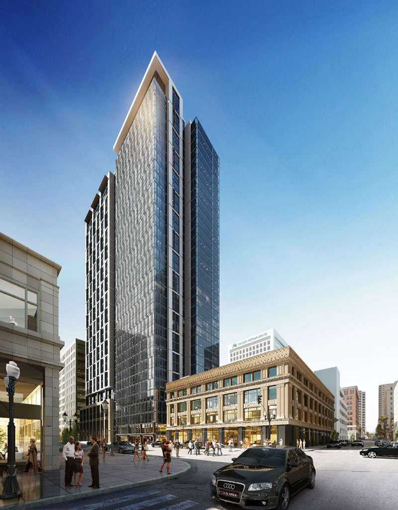 New Timing and Density for Oakland Tower Approved in 2015