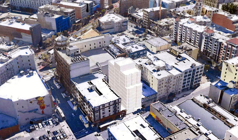 Designs For 11 Stories Of 400-Square-Foot Units At Turk And Taylor