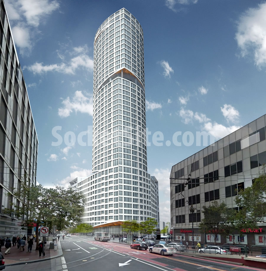Refined Designs And Renderings For Prominent Mid-Market Tower