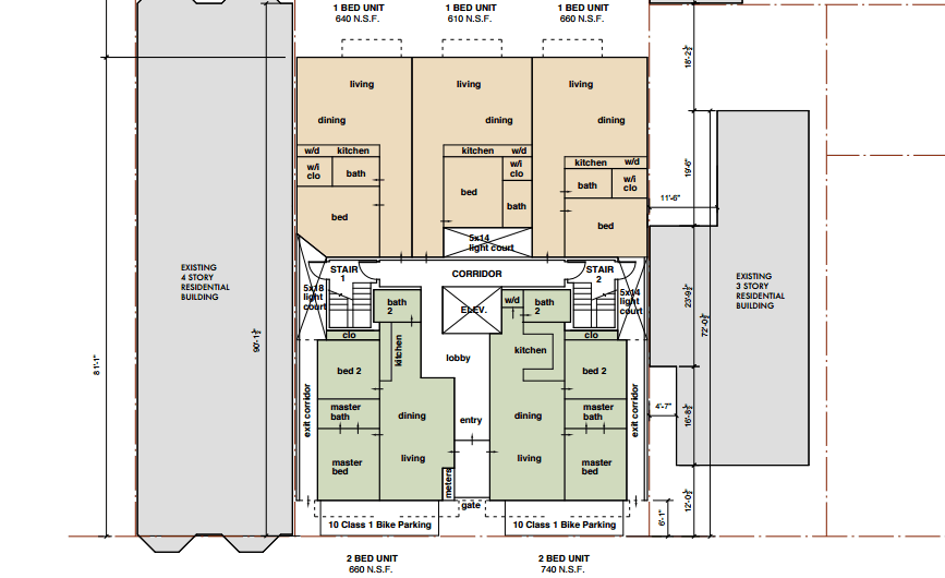 606 Capp Street Ground Floor Plan