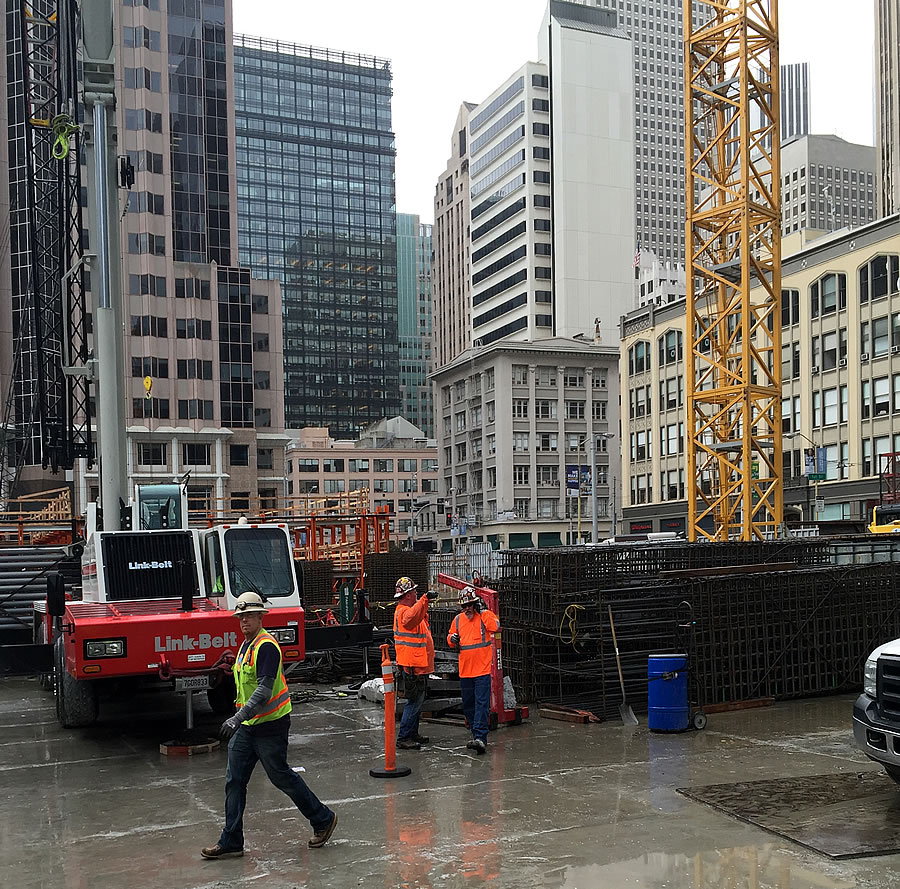 Transbay Tower Construction