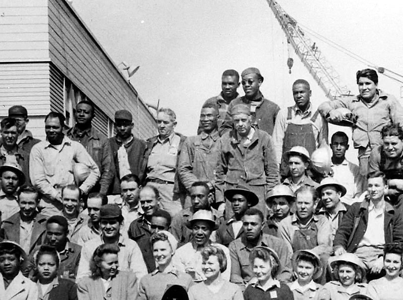 Shiptyard Workers - 1941