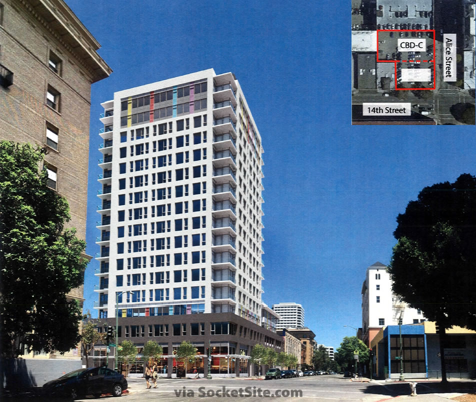 Refined Designs and Hearing for a 126-Unit Oakland Tower
