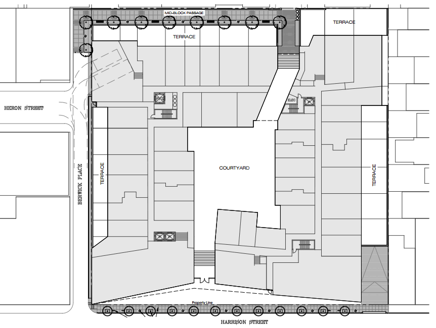 1140 Harrison Street Site Plan