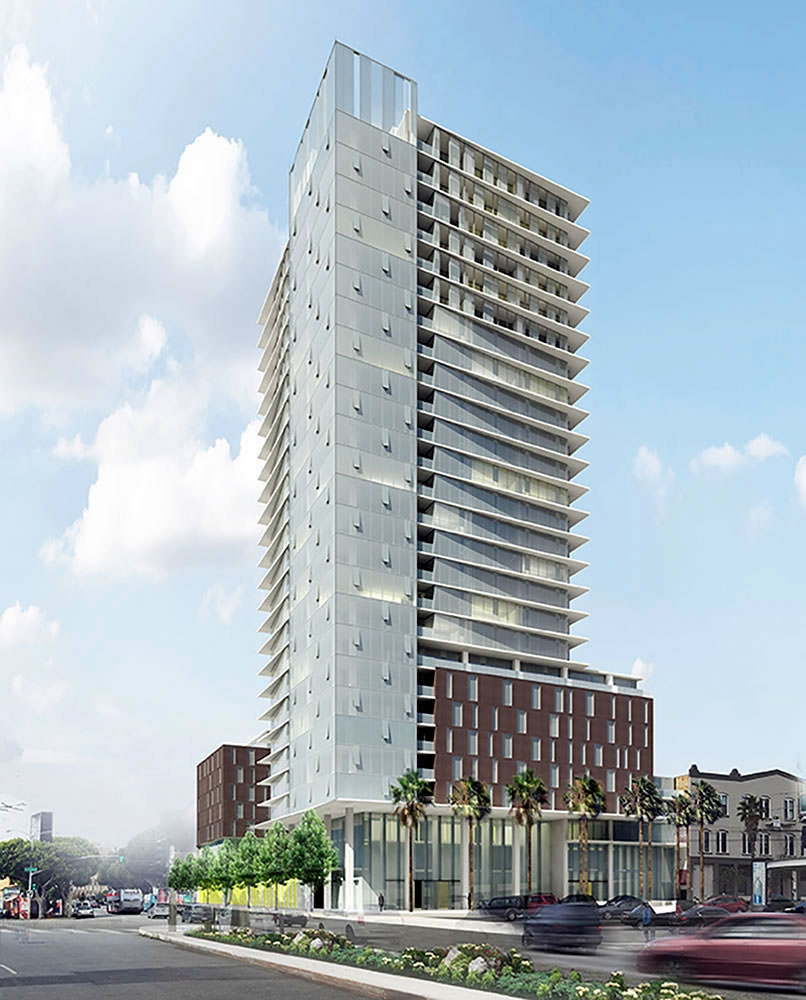 Designs for 250-Foot Hub Tower Submitted to Planning