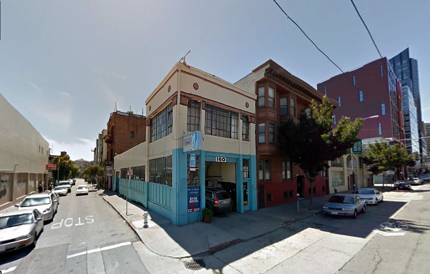 Smog Queen Building on the Market in SoMa