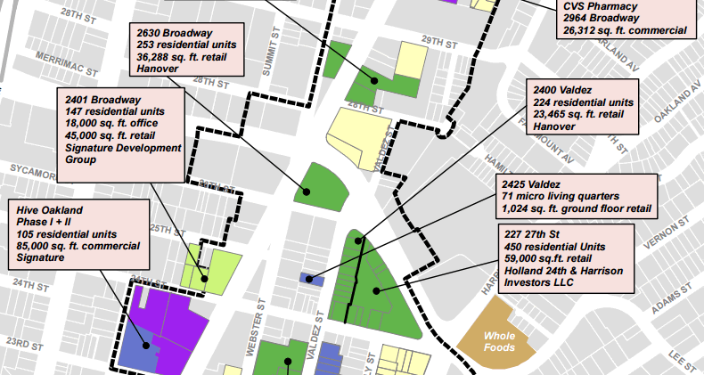 An Inventory of Development along Oakland’s Burgeoning Auto Row