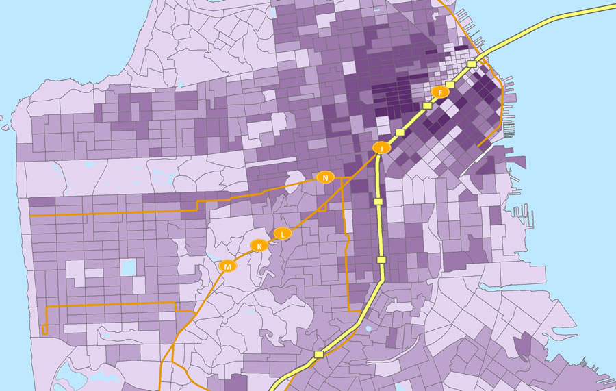 Where the Most San Franciscans Will Live and Work in 25 Years