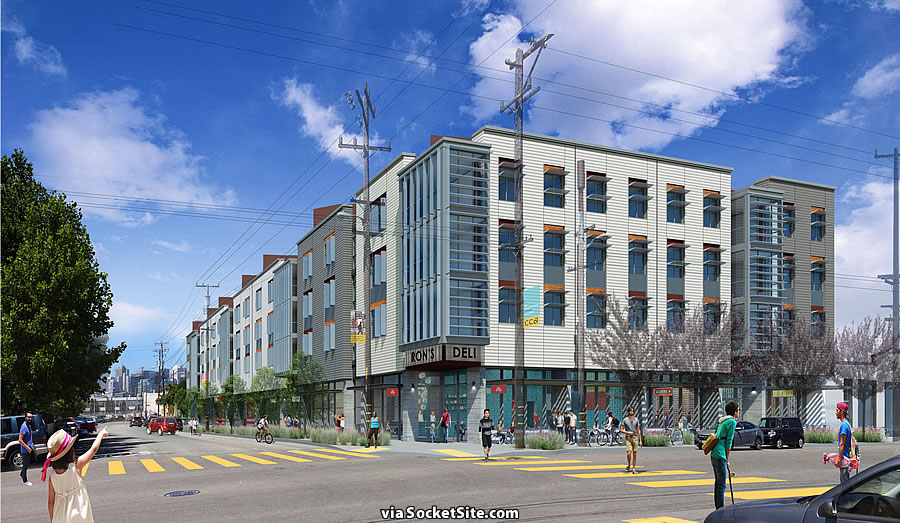 Potrero Hill Dorm Development Rendered and Slated for Review