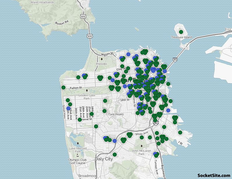 Preliminary Project Applications filed in San Francisco since 2011