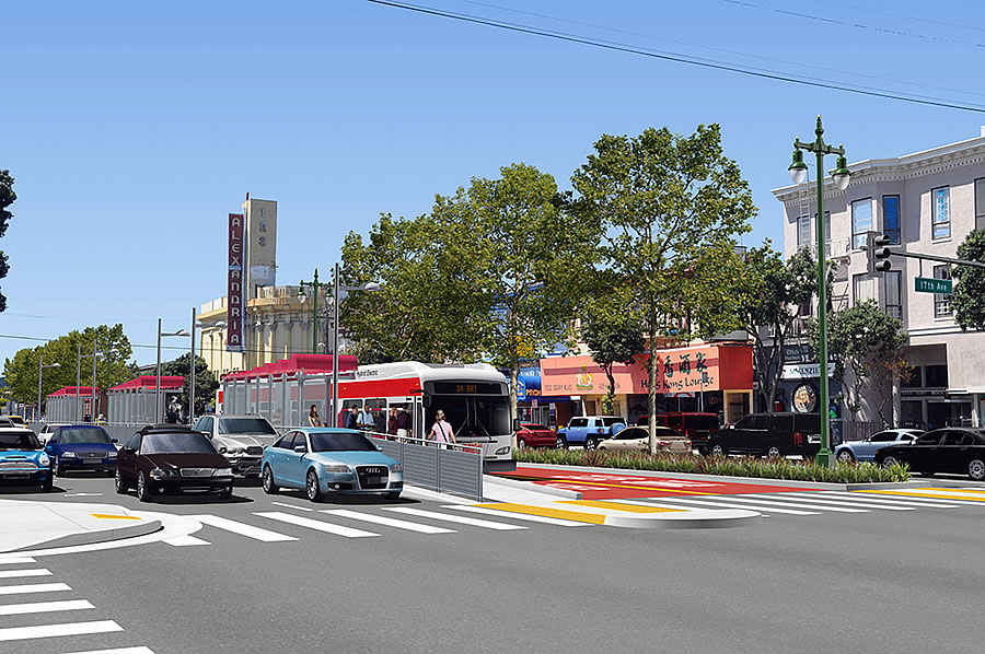 Rapid Transit Line on Geary Closer to Reality