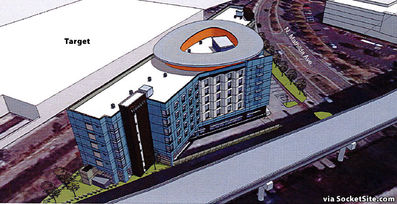 Plans for an Infill Mandela Hotel in Emeryville