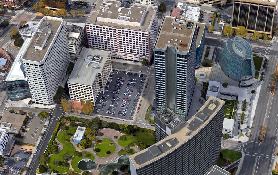 Proposed Oakland Tower Redesigned to Fit In