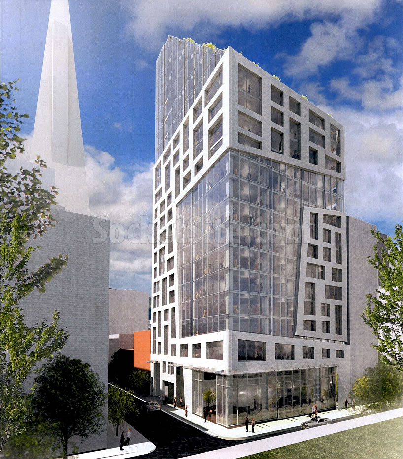 Plans for a Modern 200-Foot-Tall Hotel and Condo Tower Revealed