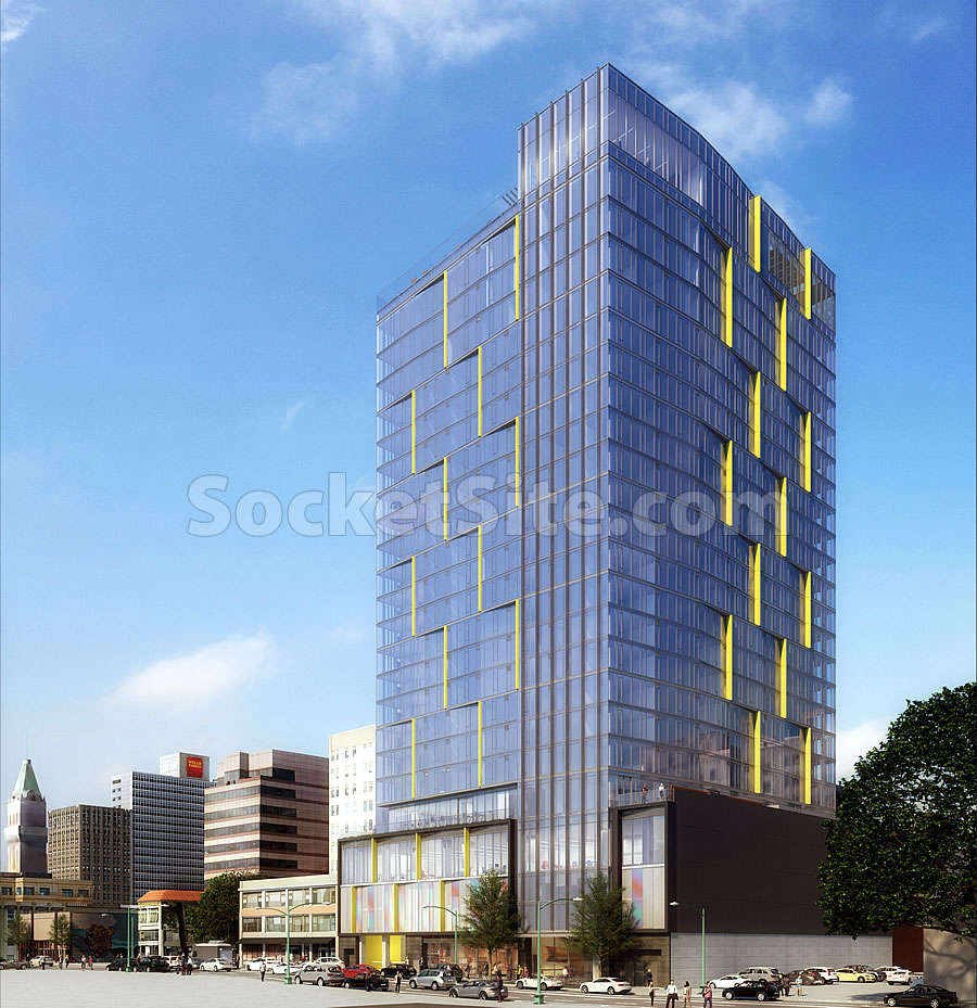 Renderings for Proposed 25-Story Oakland Tower Revealed