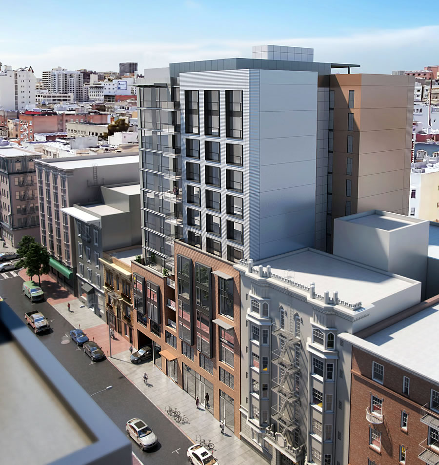 Plans for 115-Unit Building in the Tenderloin Move Ahead