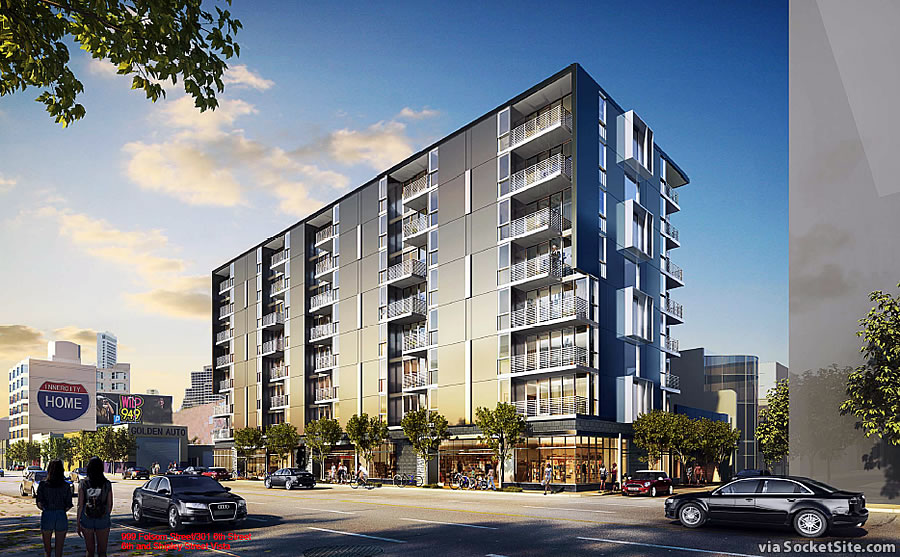 Proposed Sixth Street Development Redesigned