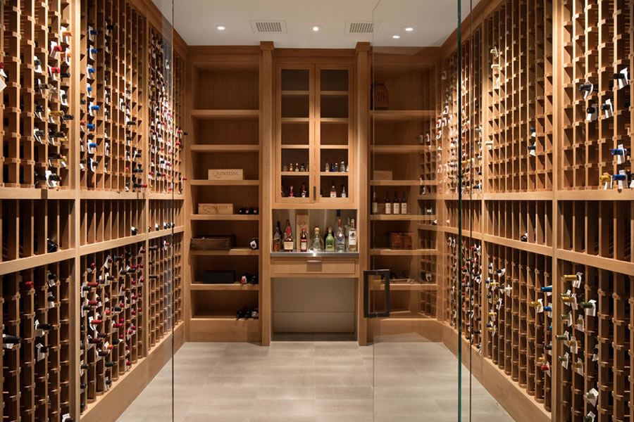 150 Almendral Avenue - Wine Cellar