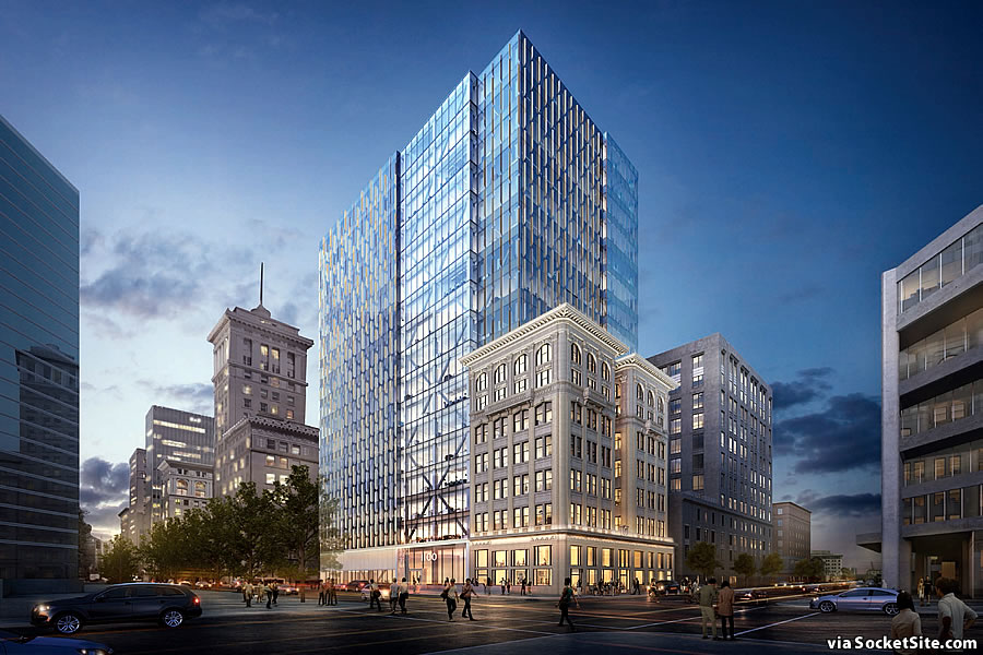Tower to Rise over Historic Key System Building Closer to Reality