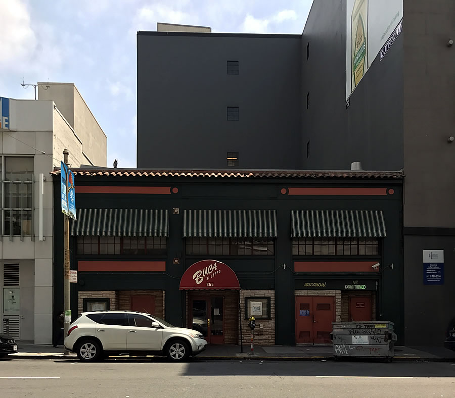 Buca Di Beppo Shuttered, Plans to Transform Its SoMa Space