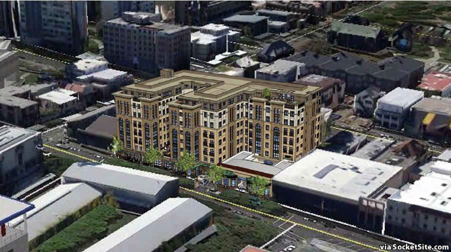 Bigger Plans for Low-Slung Berkeley Shopping Center Site