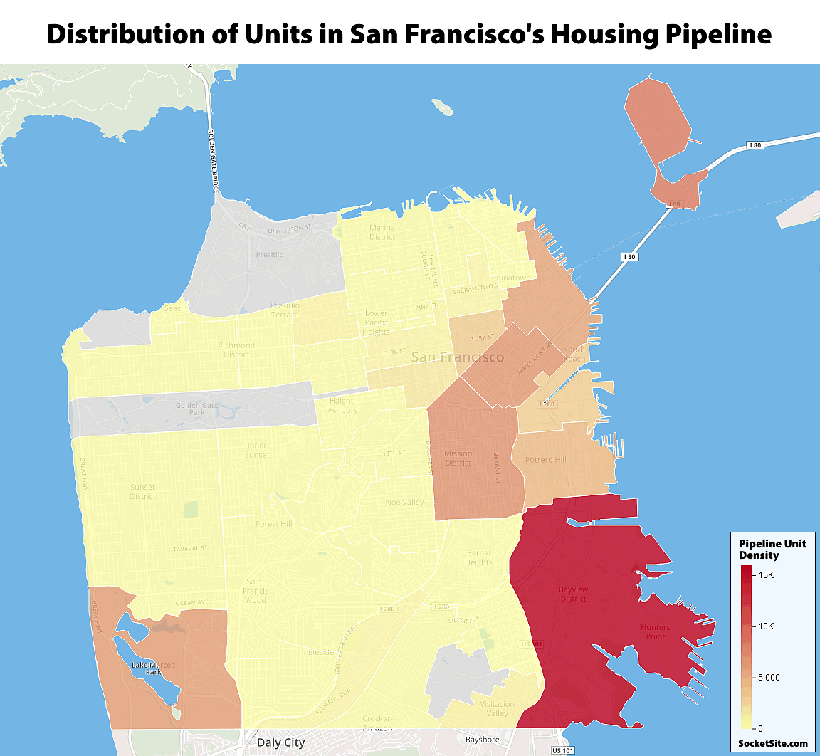 Pipeline of Residential Development in San Francisco Drops