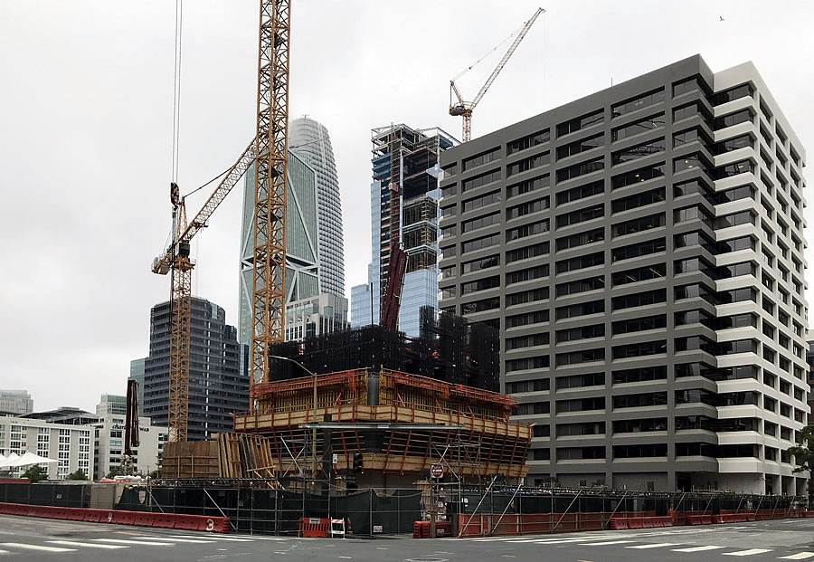Timing for That Twisty Bay Tower Now Rising on Folsom