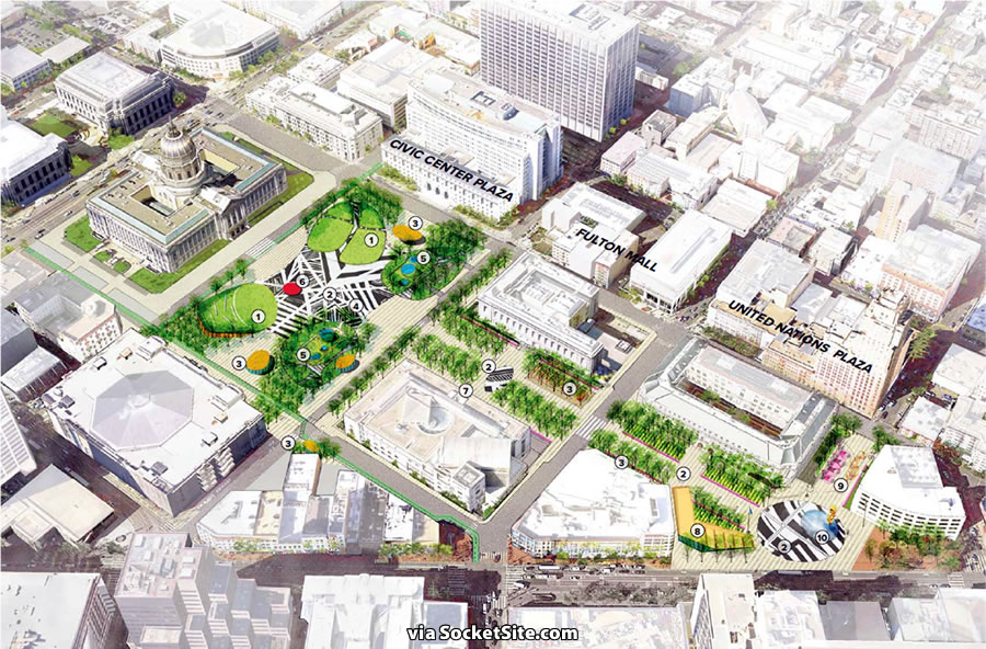 The Plans to Transform San Francisco’s Civic Center