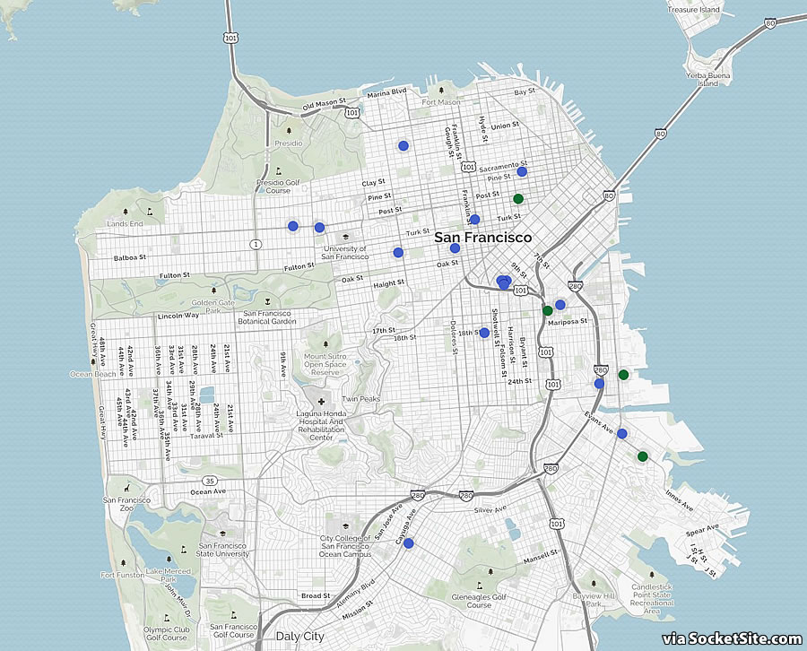 Proposed Development in San Francisco Tracking a Six-Year Low