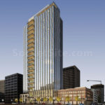 More Height, Less Parking, New Design for Approved Oakland Tower