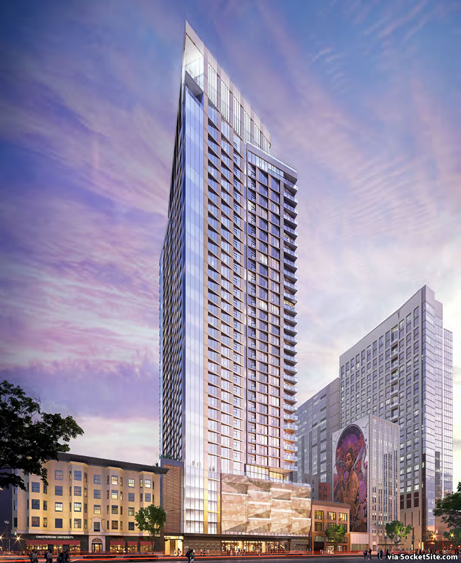 Proposed Oakland Tower Design Refined, Sticking Point Remains