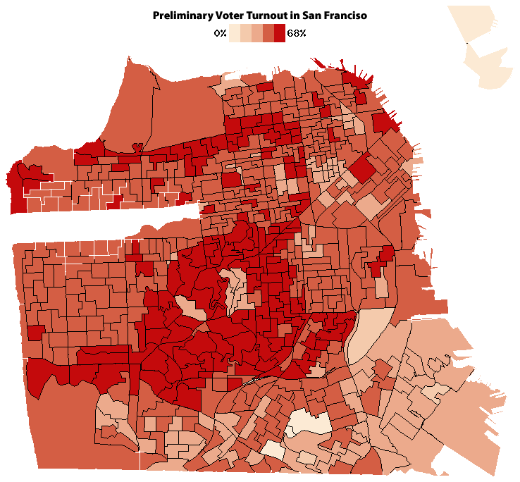 Election Results and Turnout in San Francisco (UPDATED)
