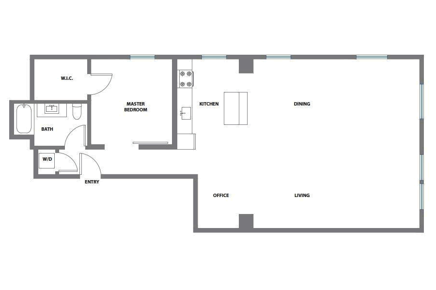 2 Mint Plaza #902 - Floor Plan