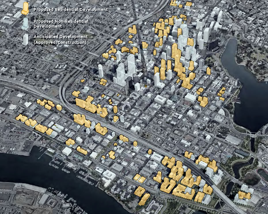 Downtown Oakland Preliminary Draft Plan - Residential Development