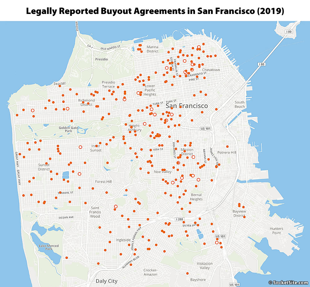 There Were 365 Tenant Buyouts in SF Last Year, One Hit $325K
