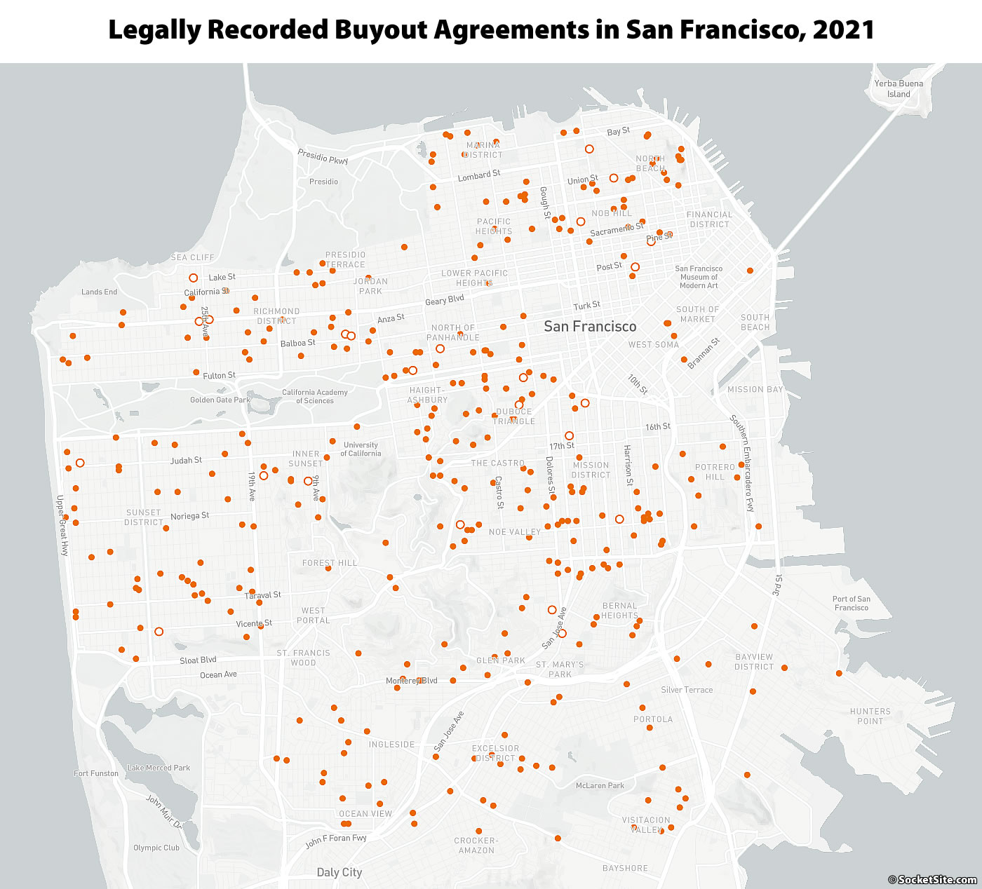 Tenant Buyouts Ticked Up In San Francisco Last Year