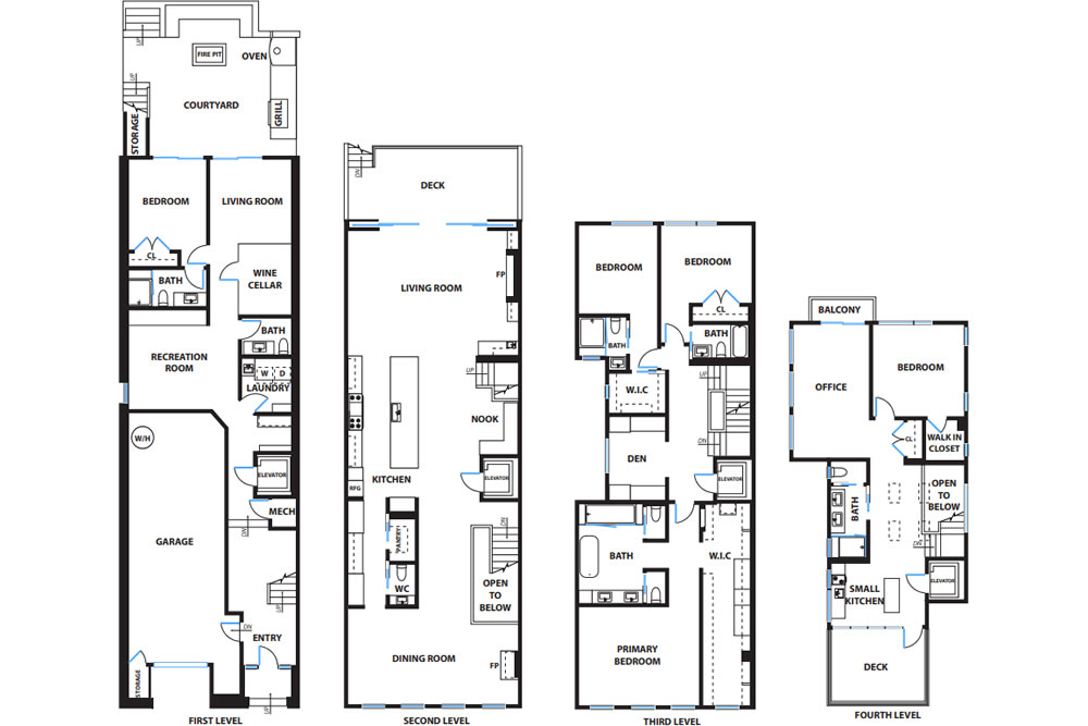 230 24th Avenue Floor Plans