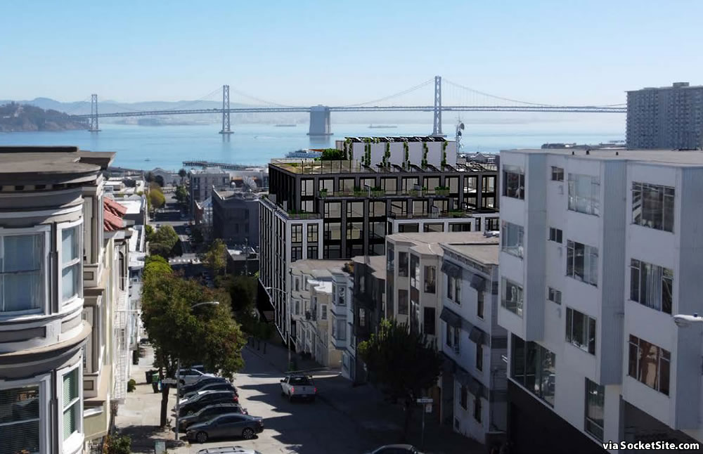 Refined Plans for That Supersized Telegraph Hill Development