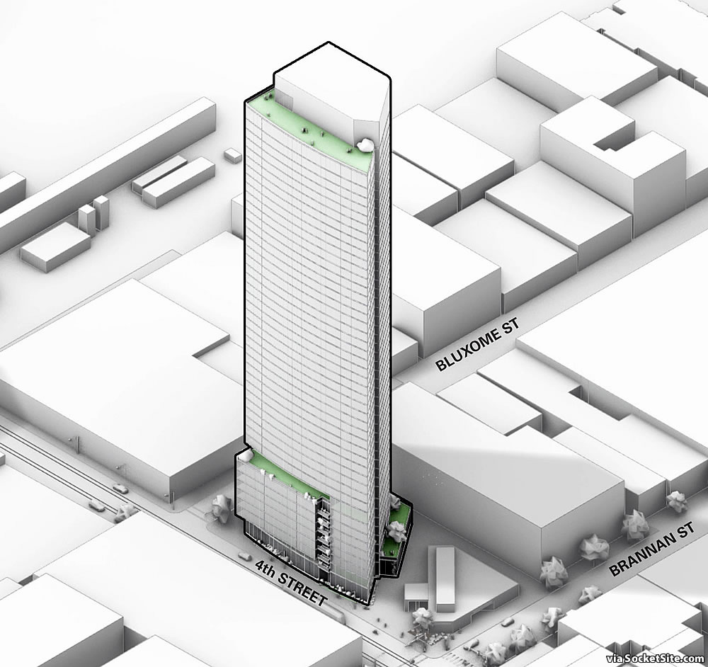 Supersized Plans for Proposed SoMa Tower Now in Play